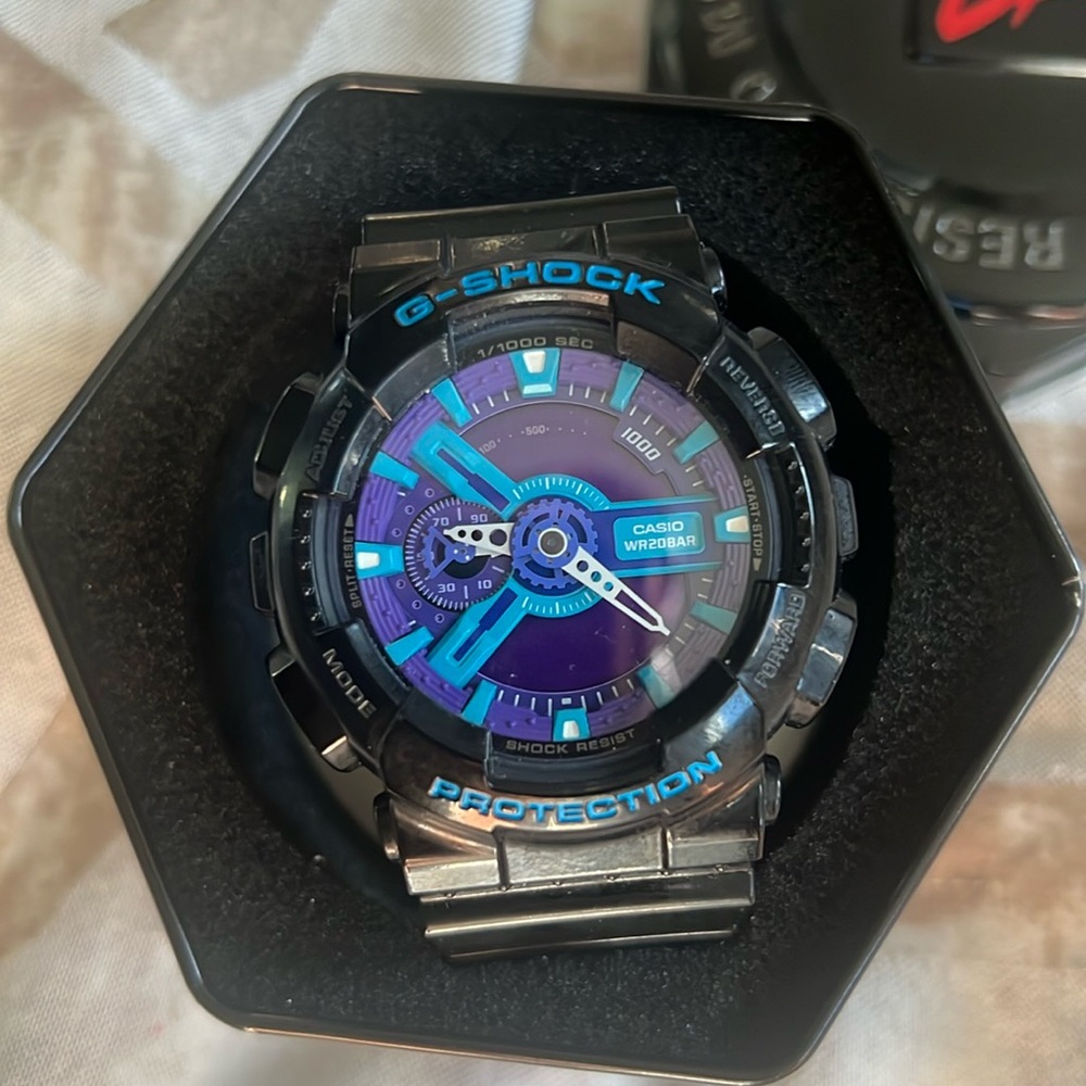 Gshock watch.